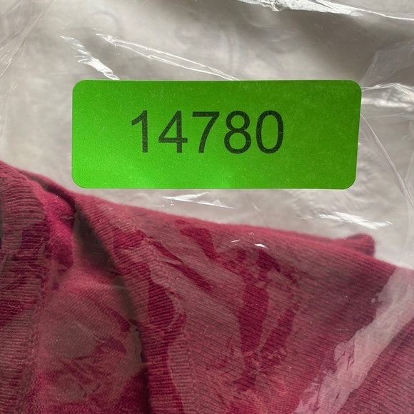 Suzy Shier Burgundy‎ Long Sleeve Crew Neck Tunic Sweater Top Size Large Women's - Picture 12 of 12